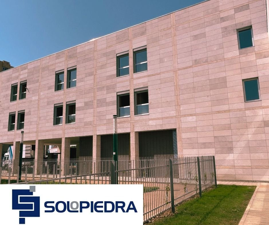 fachada ventilada en pinilla leon